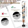 Icycay Phone Lanyard Crossbody, Marble Cell Phone Strap for Around The Neck Adjustable, Anti Theft Cute Lanyard for iPhone Case ID Holder Keys Accessories Travel Essential(Abstract Art)