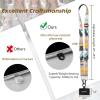 Icycay Phone Lanyard Crossbody, Marble Cell Phone Strap for Around The Neck Adjustable, Anti Theft Cute Lanyard for iPhone Case ID Holder Keys Accessories Travel Essential(Mountain)