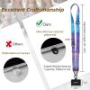 Icycay Phone Lanyard Crossbody, Marble Cell Phone Strap for Around The Neck Adjustable, Anti Theft Cute Lanyard for iPhone Case ID Holder Keys Accessories Travel Essential(Starry Sky)