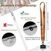 Icycay Phone Lanyard Crossbody Strap Adjustable Teacher Women Checkered(1 Golden Brown)