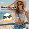 Icycay Phone Lanyard Crossbody Strap Adjustable Teacher Women Checkered(1 Green)