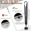 Icycay Phone Lanyard Crossbody Strap Adjustable Teacher Women Checkered(1 Pure Black)