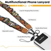 Icycay Phone Lanyard Crossbody Strap Adjustable Teacher Women Checkered(Boho Colorful)