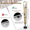 Icycay Phone Lanyard Crossbody Strap Adjustable Teacher Women Checkered(Highland Cow)