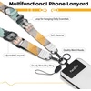 Icycay Phone Lanyard Crossbody Strap Adjustable Teacher Women Checkered(Mountain)