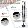 Icycay Phone Lanyard Crossbody Strap Adjustable Teacher Women Checkered(Skull Book)